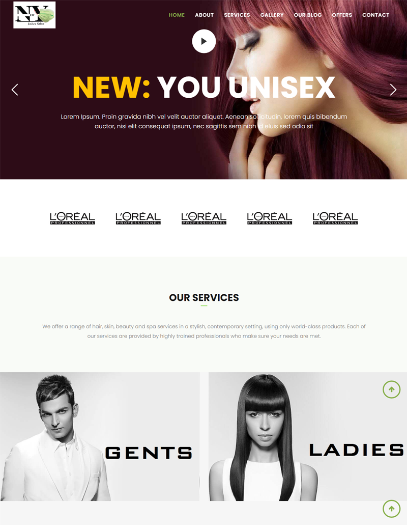 New You Unisex Salon & Spa